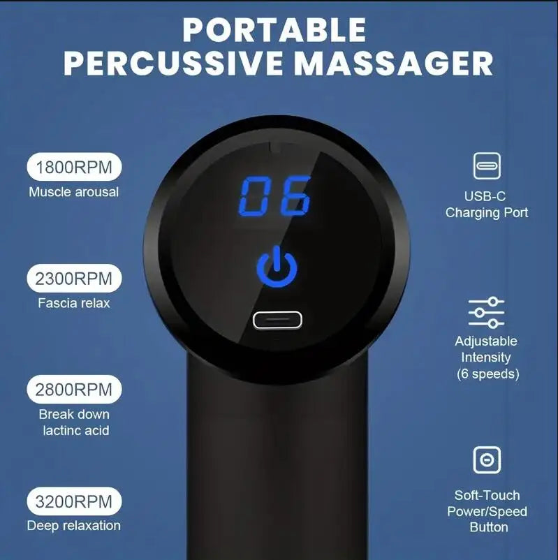 Masseur musculaire rechargeable